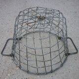 Metal harvest basket with 2 handles