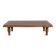 Table basse en bois massif 4 pieds