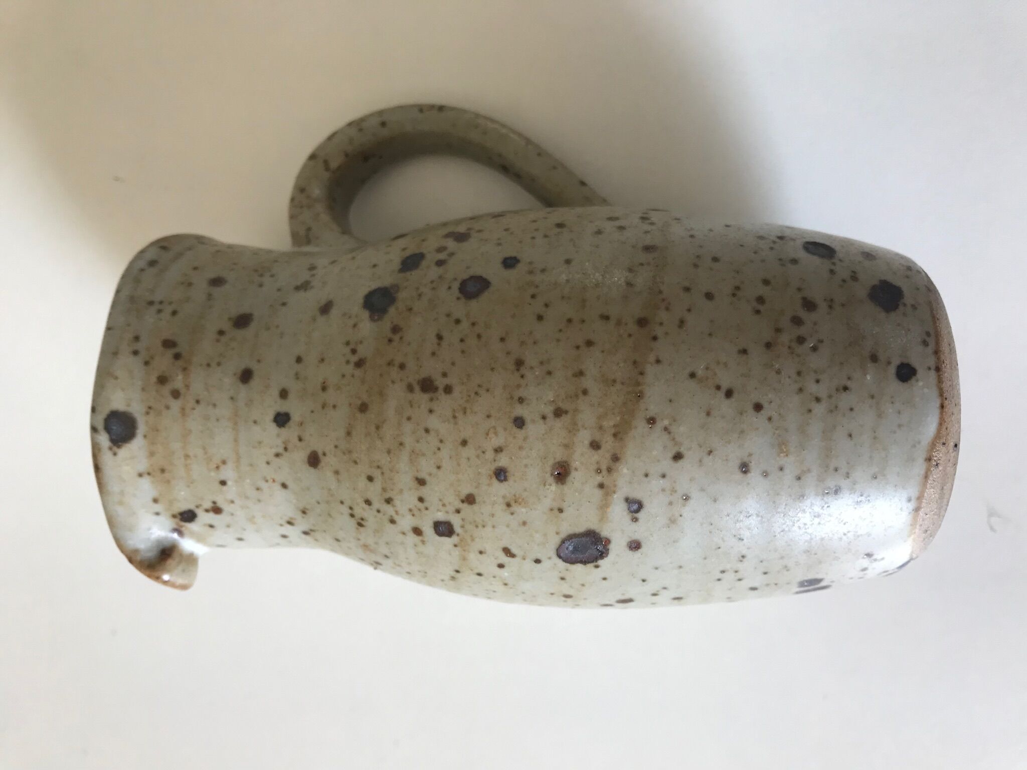 Vintage stoneware pitcher 1960