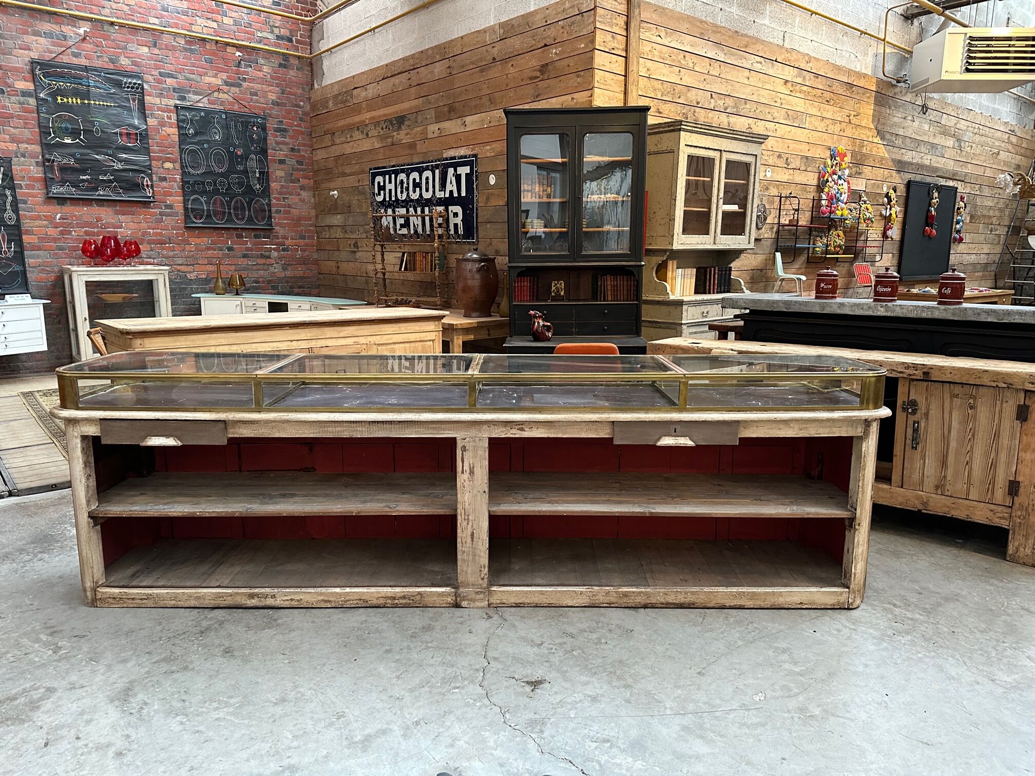 Showcase counter early twentieth century