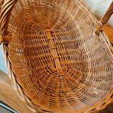 Wicker picking basket