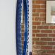 Antique mirror in porcelain from Italy - 64x50cm