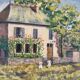 "Lioujas School", Aveyron, oil on canvas signed L Durand 1957