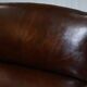 Carved Walnut Baroque Venetian Bench with Leather