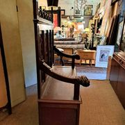 Neo-Gothic chest bench from the late 19th century