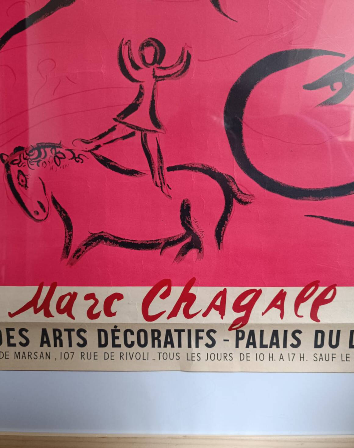 Marc Chagall - The Painter in Pink 1959