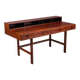Peter Lovig flip-top partners desk rosewood Lovig Denmark 1960