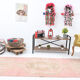 Tapis de coureur turc en détresse 405x90cm