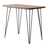 1950s Vintage Formica and Metal Side Table