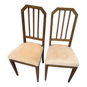 lot de deux chaises années