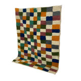 Handmade Moroccan Berber carpet 213 x 163 CM