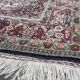 Antique carpet kashmir wool and silk 144x93cm