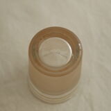 7 pink and gold vintage glass liquor glasses