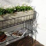 The 1950s metal planter