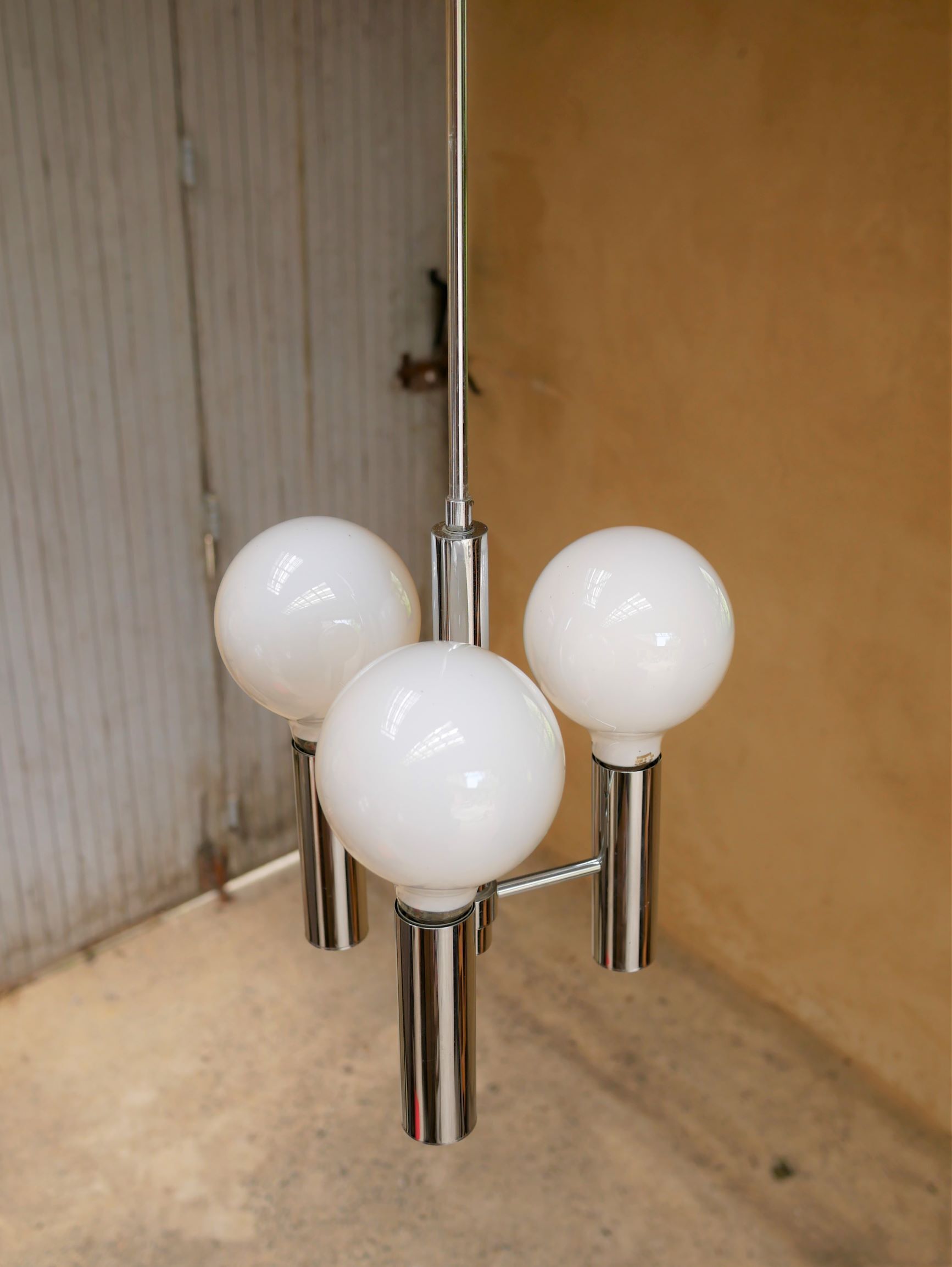 Vintage chandelier by Maison Sciolari, Made in Italy