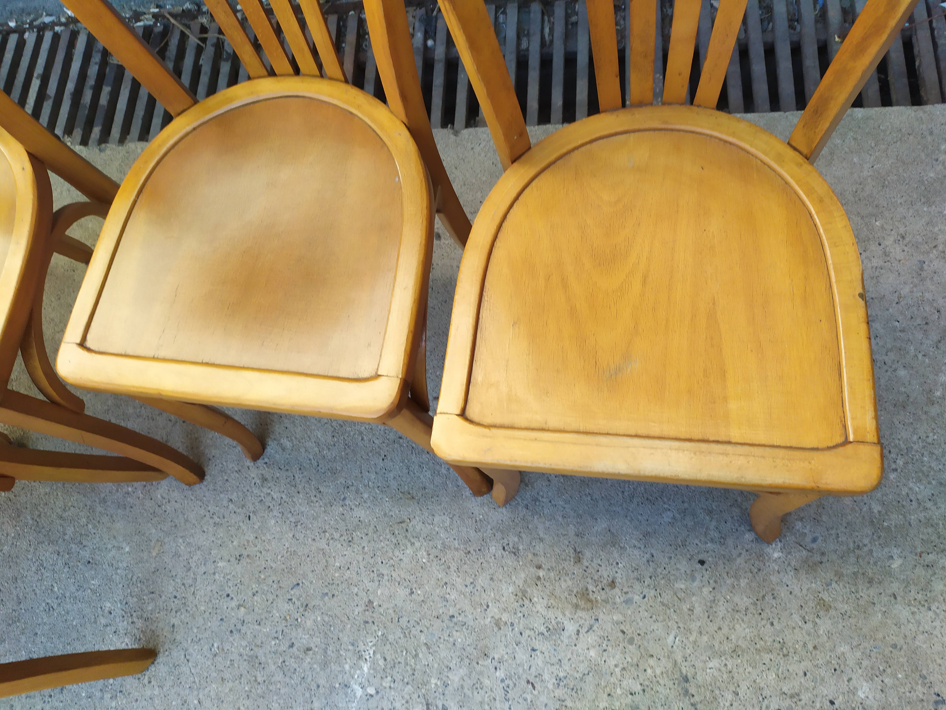 6 bistro chairs