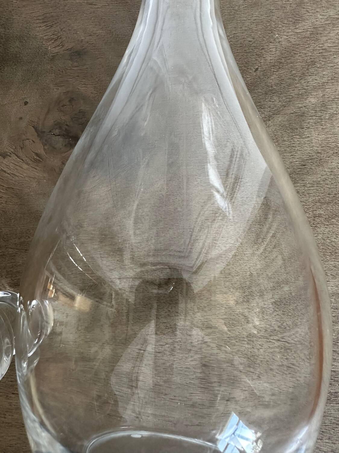 Carafe vintage forme goutte