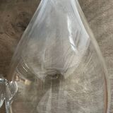 Vintage drop-shaped carafe