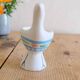 Bird-shaped ceramic egg cup – unique piece – collector – probably