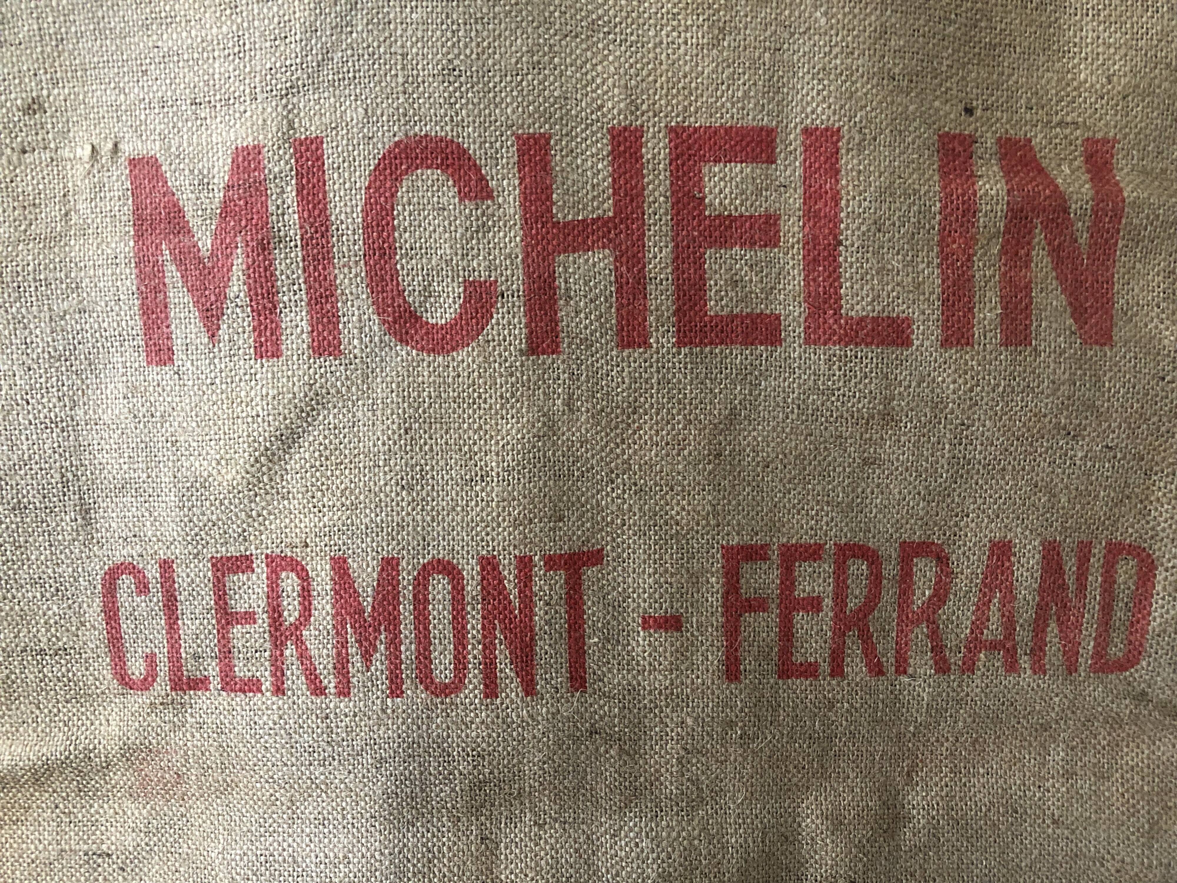 Jute bag, Michelin, Clermont Ferrand