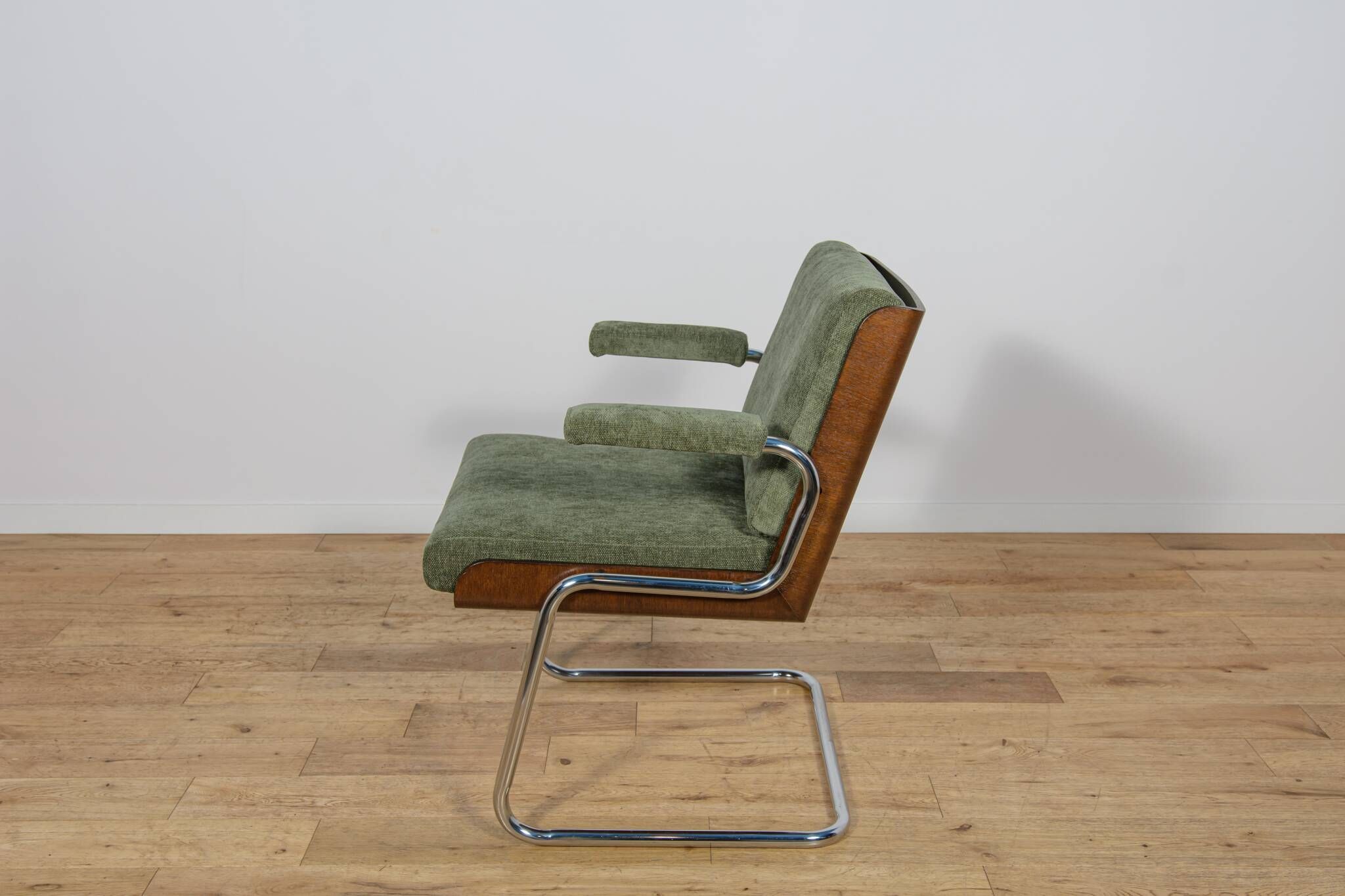 Chrome and Teak Chairs by Gordon Russell, United Kingdom, 1970s, Set of 6