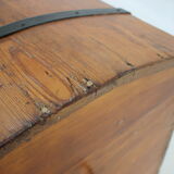 Antique wooden chest czechoslovakia