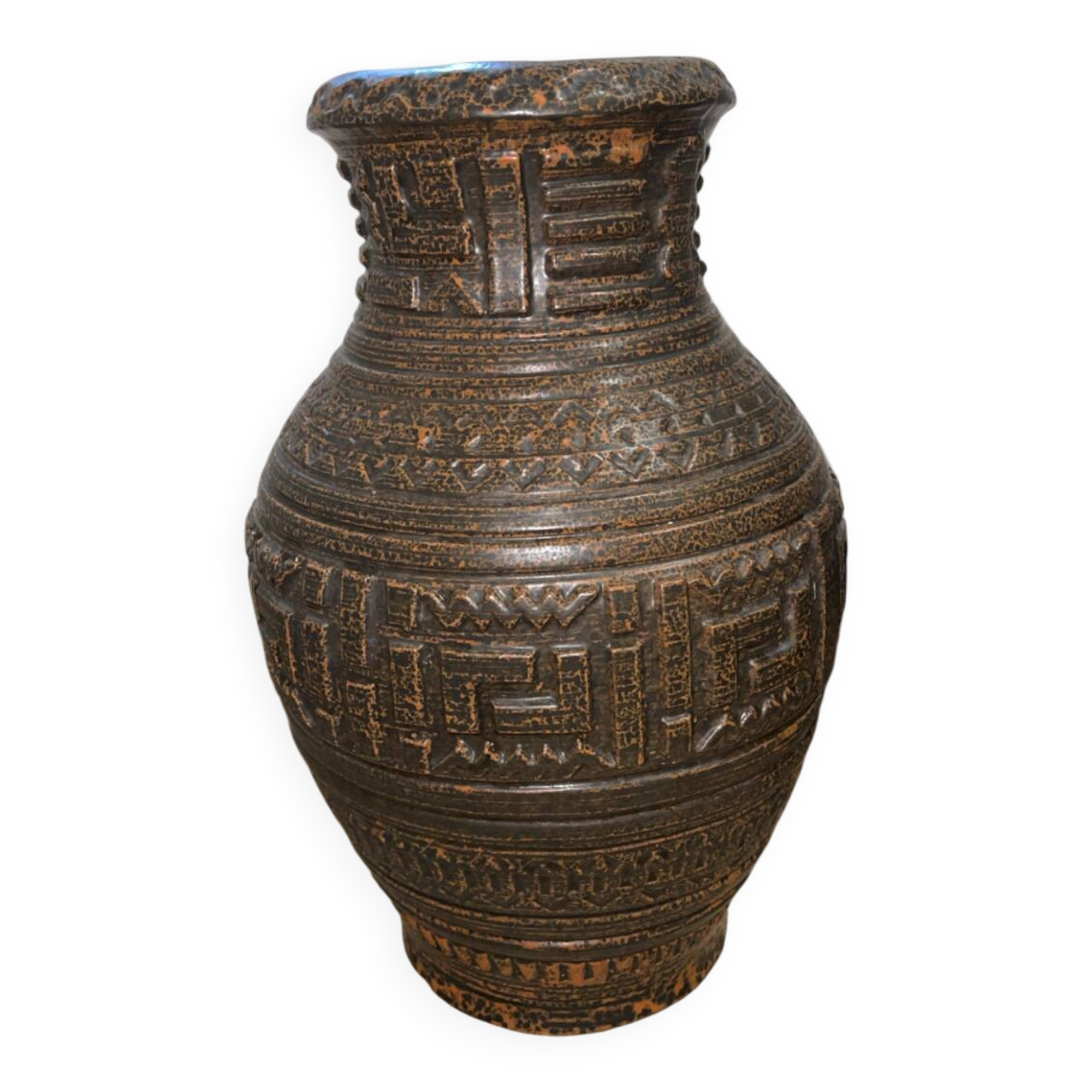 Antique ceramic vase