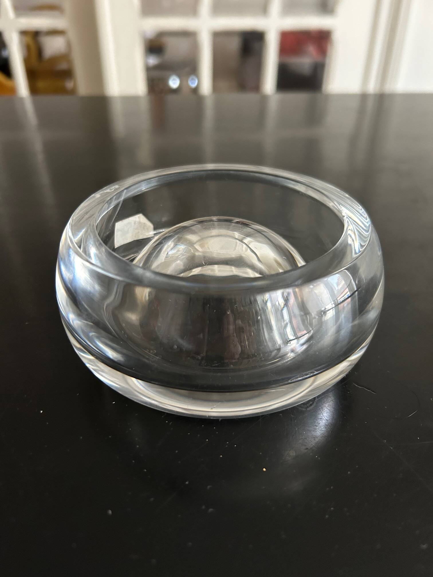 Baccarat crystal empty pocket