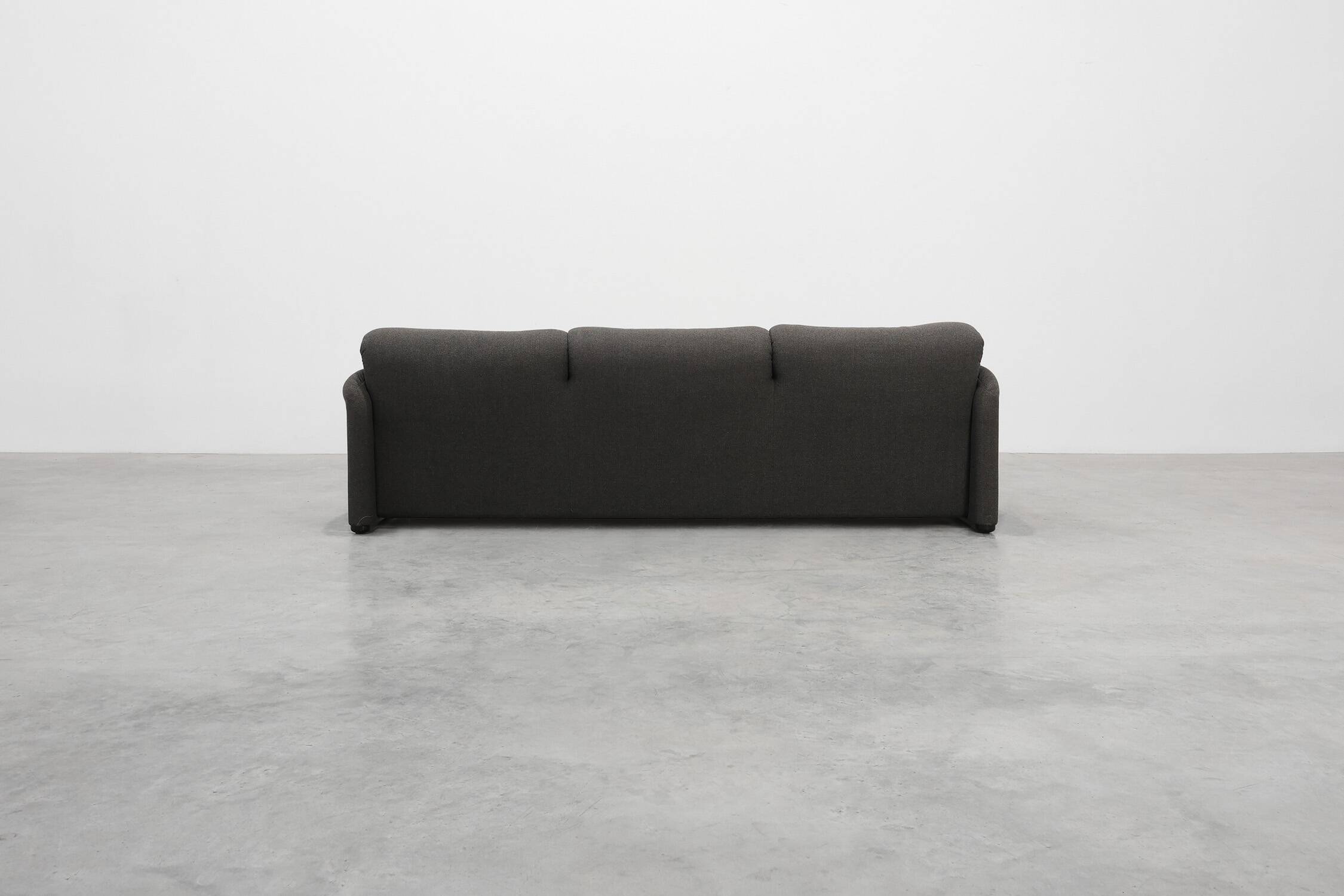 Cassina Three‑Seat Sofa by Vico Magistretti, Italy, 1990