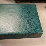 Silver metal fish service