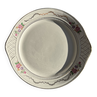 L'Amandinoise rose gold tart dish D30