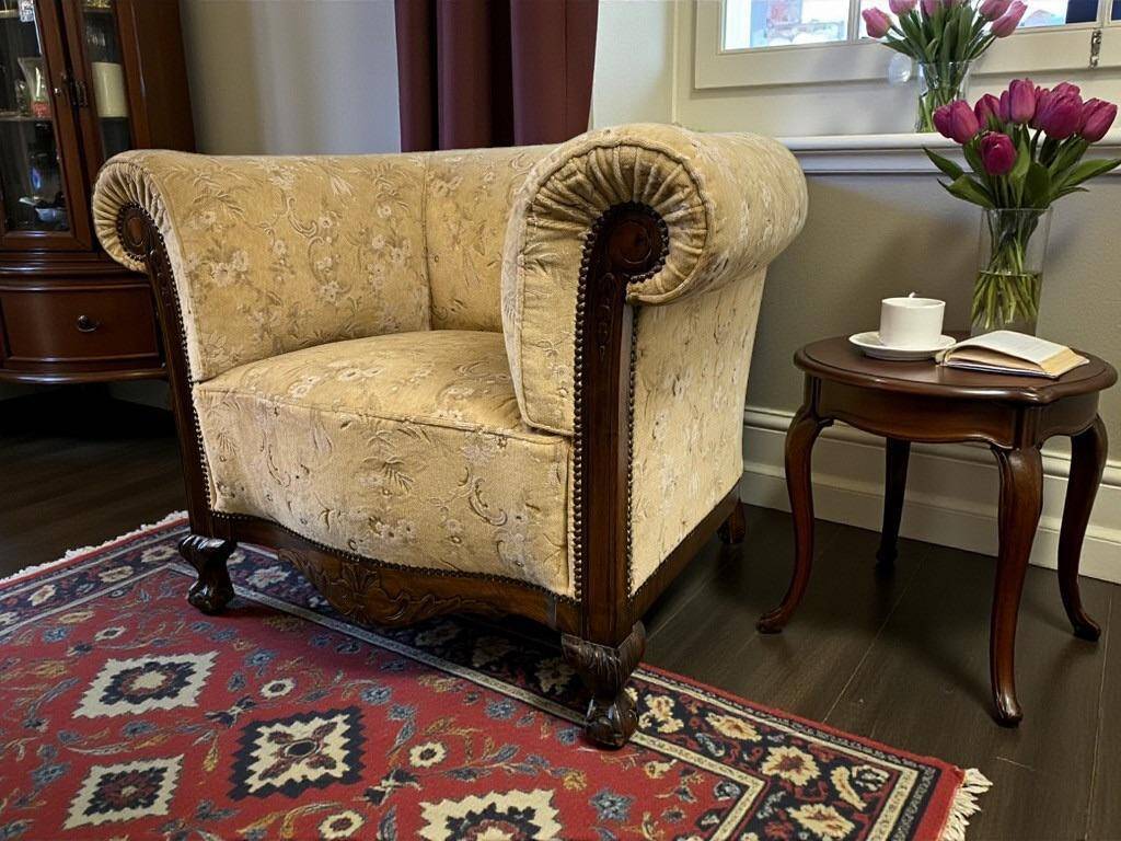 Vintage armchair / baroque armchair / armchair