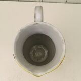 Zoomorphic ceramic owl pitcher signed owl