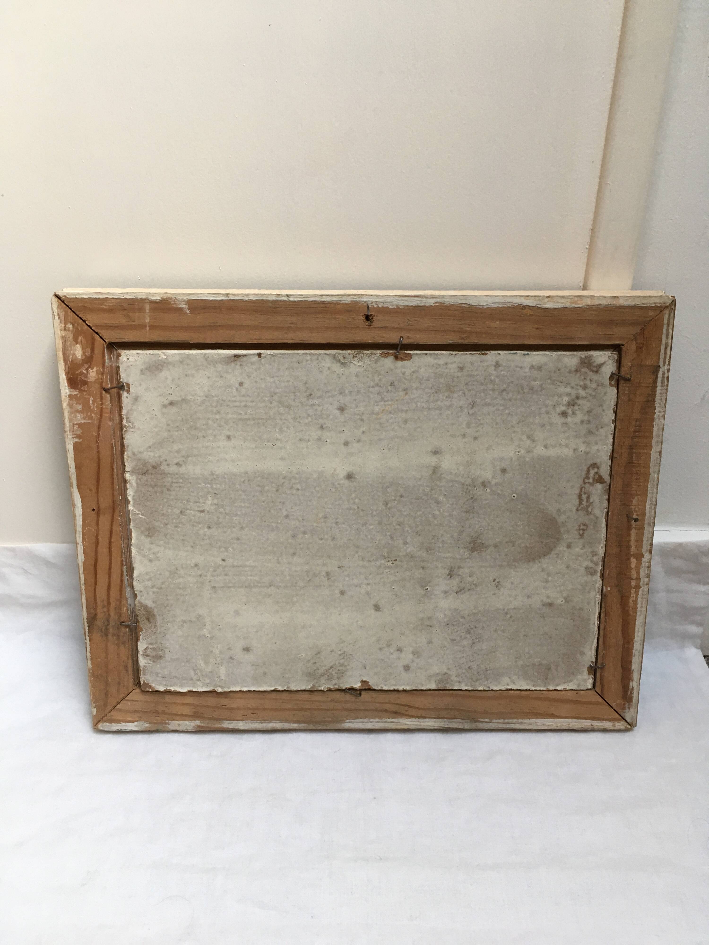 Painting / canvas / painting Ch. Reinhard - Good condition