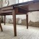Table de ferme XIXème chêne 270cm avec allonges