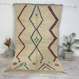 Handmade Moroccan Berber carpet 250 X 150 CM