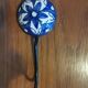 Set of 3 ceramic coat hooks