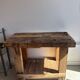 Petit établi en bois massif