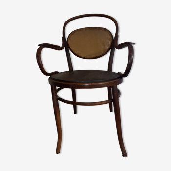 Fauteuil ancien style bistrot