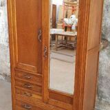 Art-deco style glazed cabinet