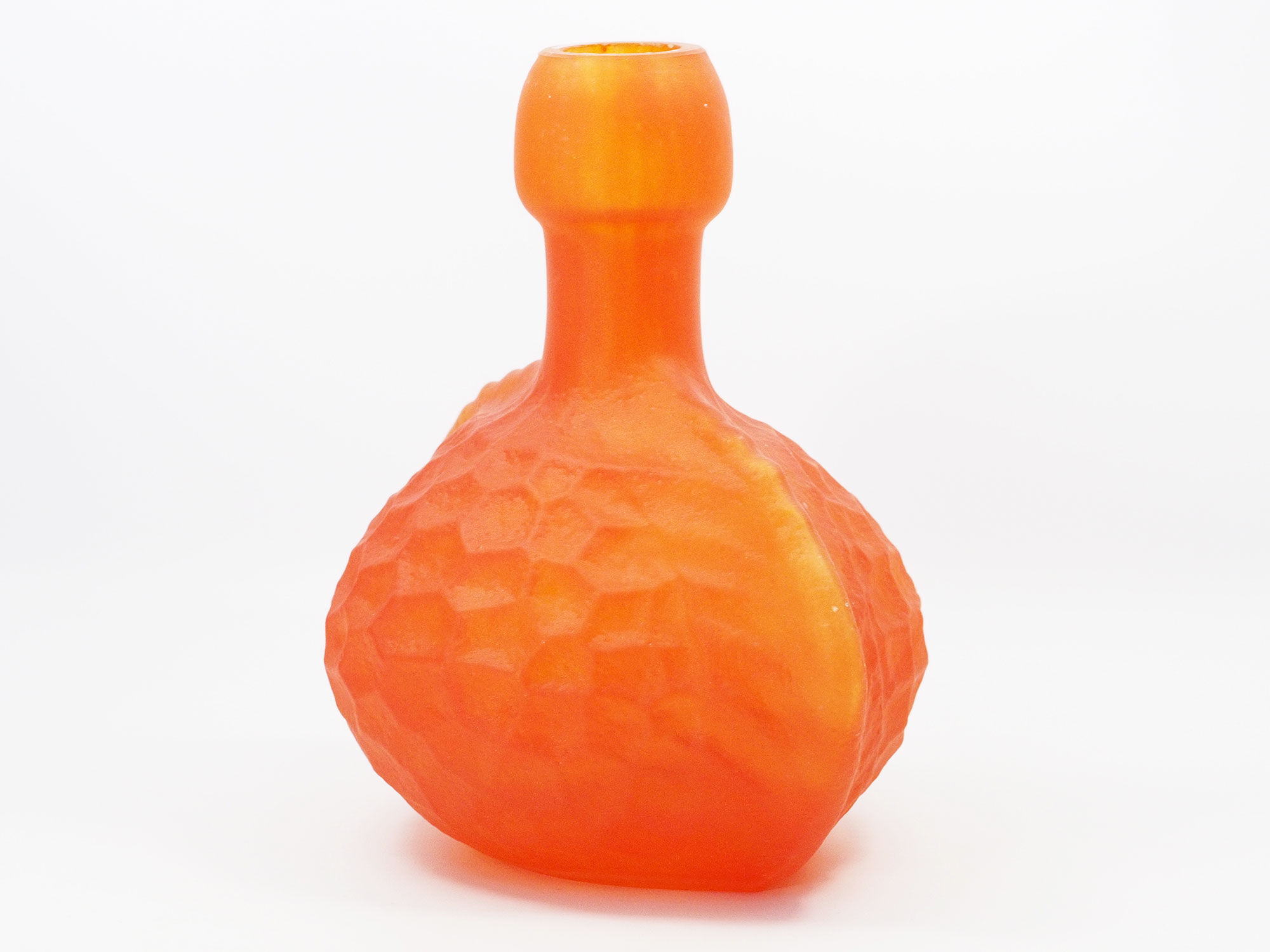 French Art Nouveau Vase in Glass Paw - 1900s