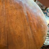 Dining room round table, 2 flaps, 6 feet