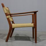 Fauteuil PJ112 par Ole Wanscher pour P. Jeppesen Mobelfabrik