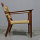 Fauteuil PJ112 par Ole Wanscher pour P. Jeppesen Mobelfabrik
