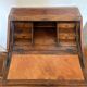 Old secretary with marquetry slope
