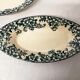 Old raviers, small dishes oval armer