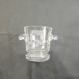 Champagne Bucket Cristallerie de Lorraine – Fleur de Lys Decor – Vintage