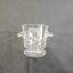Champagne Bucket Cristallerie de Lorraine – Fleur de Lys Decor – Vintage