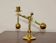 Swedish Brass Candleholder by Scandia circa 1970