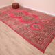 Pink Vintage Moroccan Rug 208 x 384 cm, Berber Wool Rug Handmade, Boho Rug